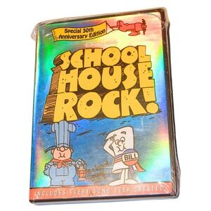 Disney Schoolhouse Rock Special 30th Anniversary Edition 2-Disc DVD Set Sealed
